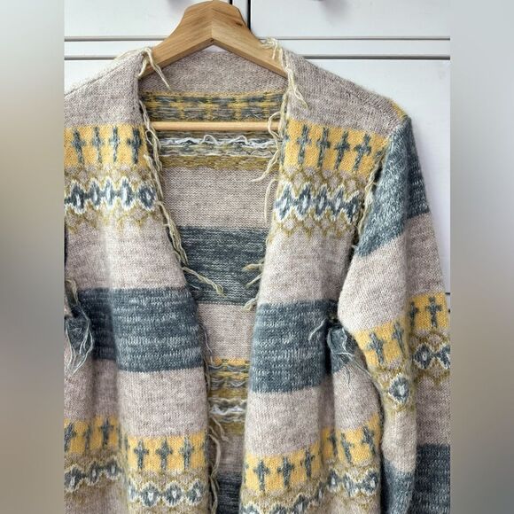 PERVERZE wool cardigan squeeze creatives size S/M very cool jacket sweater - Picture 4 of 15